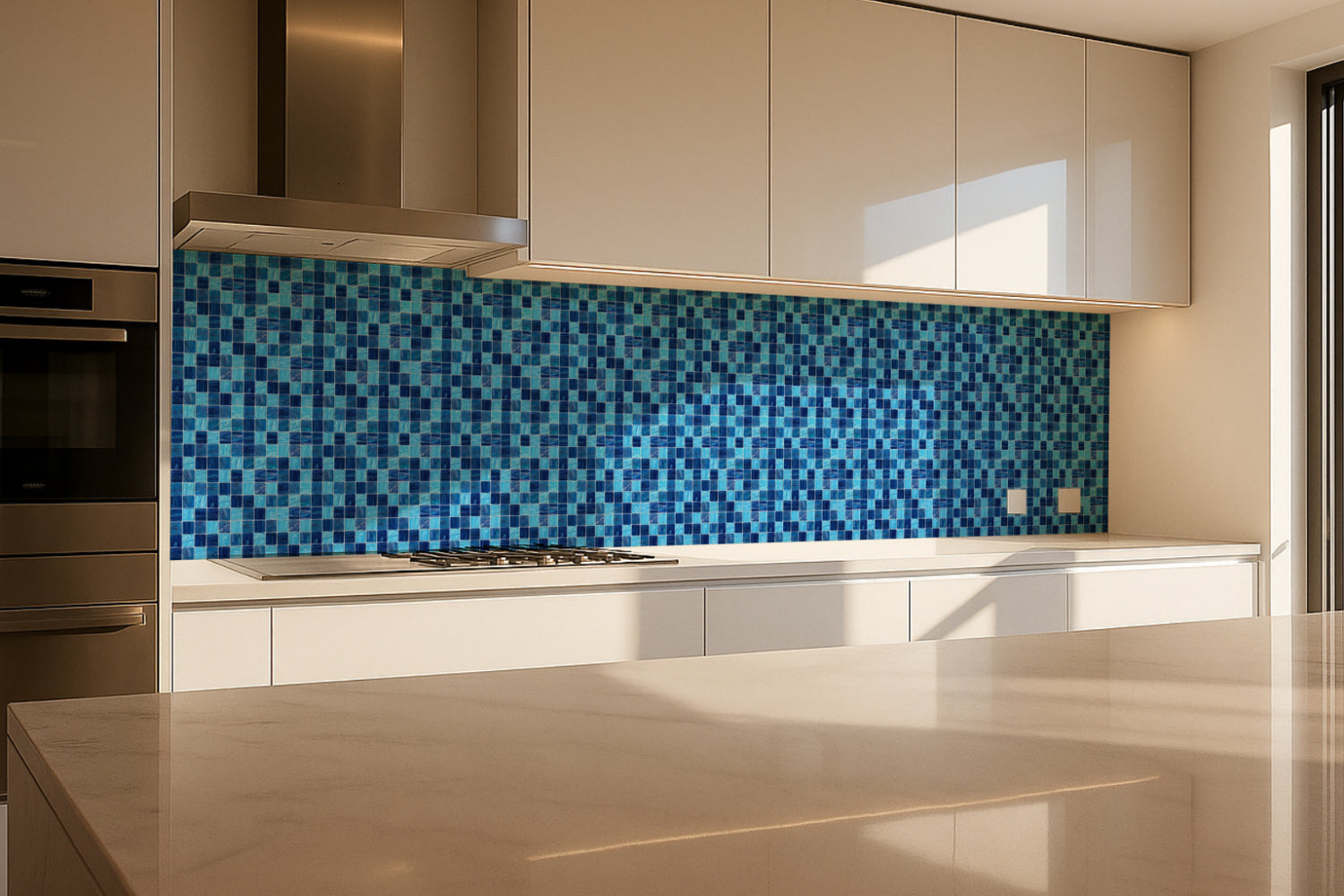 Küchenrückwand Fliesenoptik