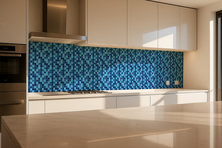 Küchenrückwand Fliesenoptik