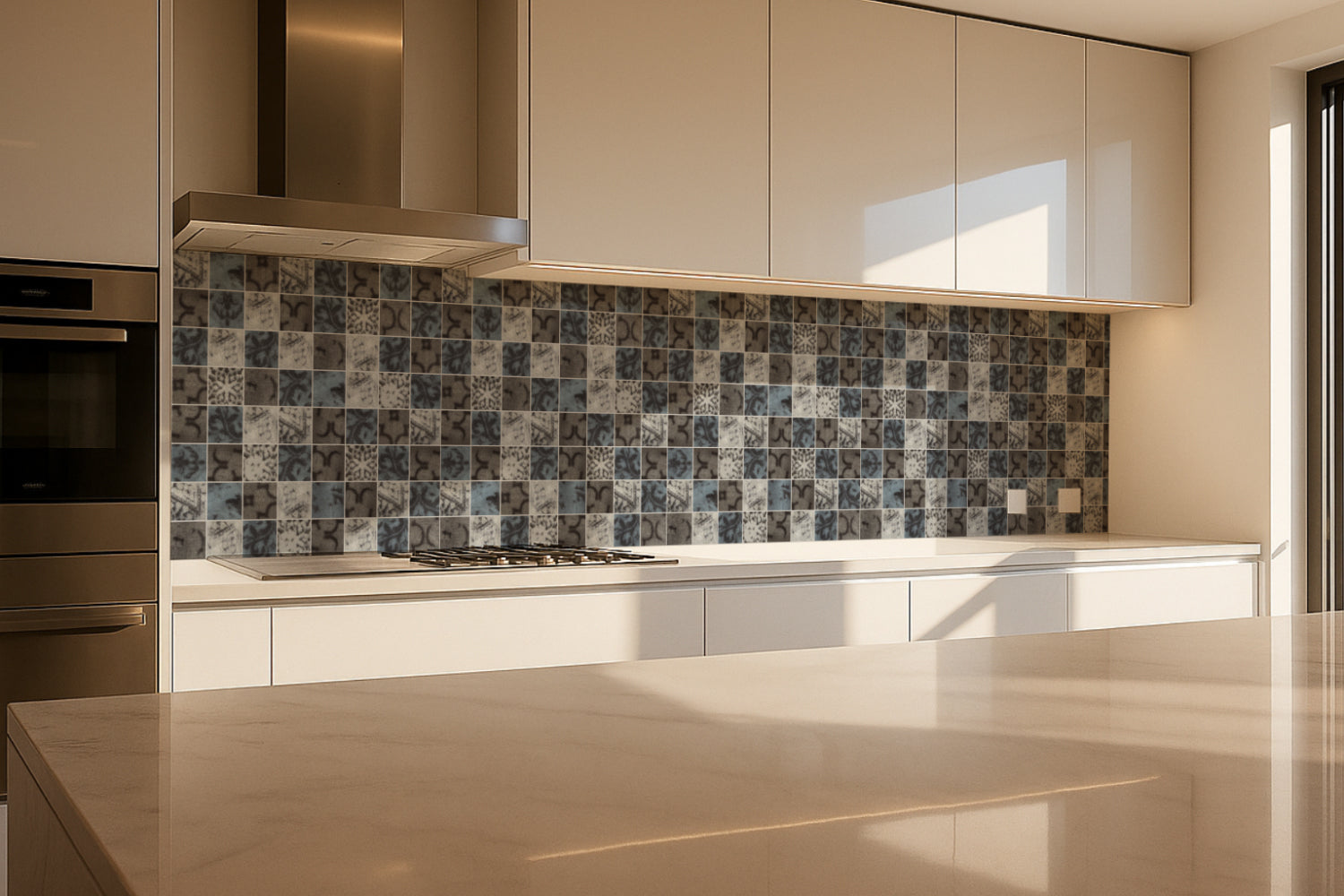 Küchenrückwand Fliesenoptik