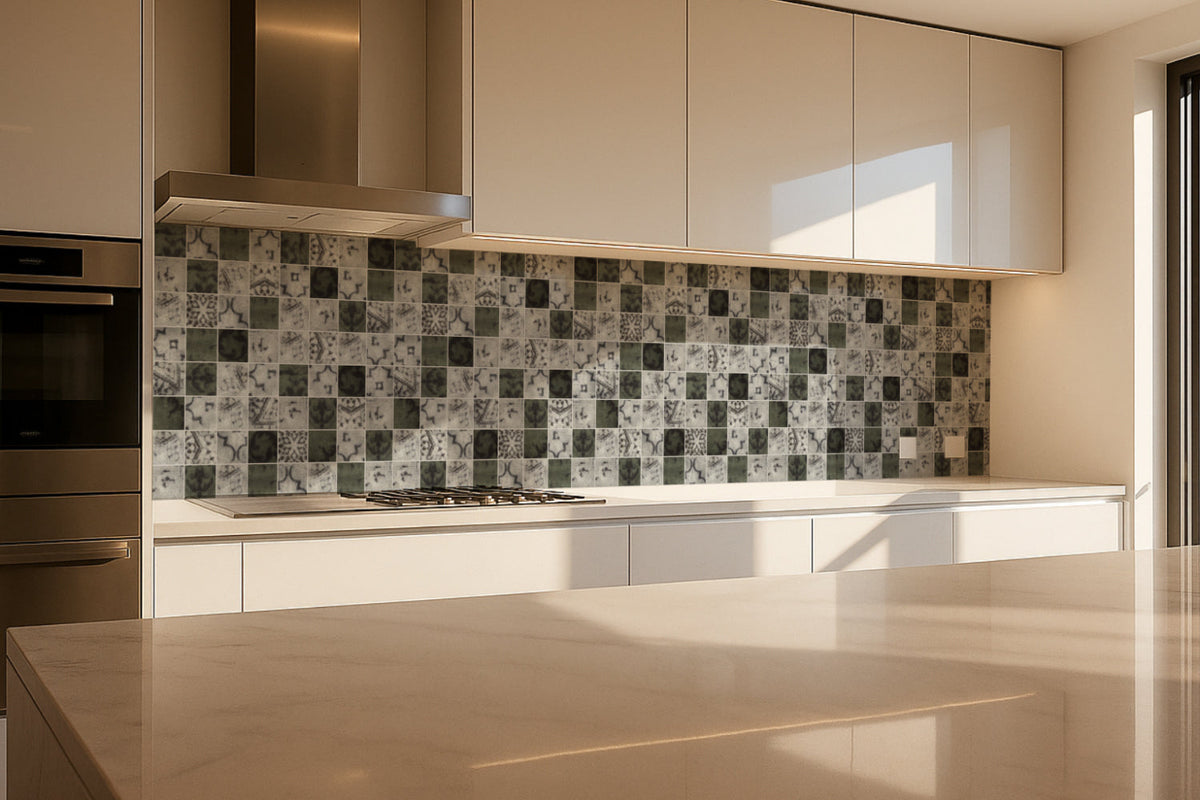 Küchenrückwand Fliesenoptik