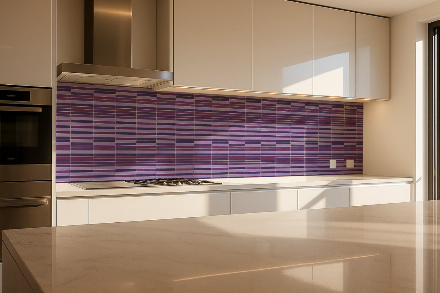 Küchenrückwand Fliesenoptik