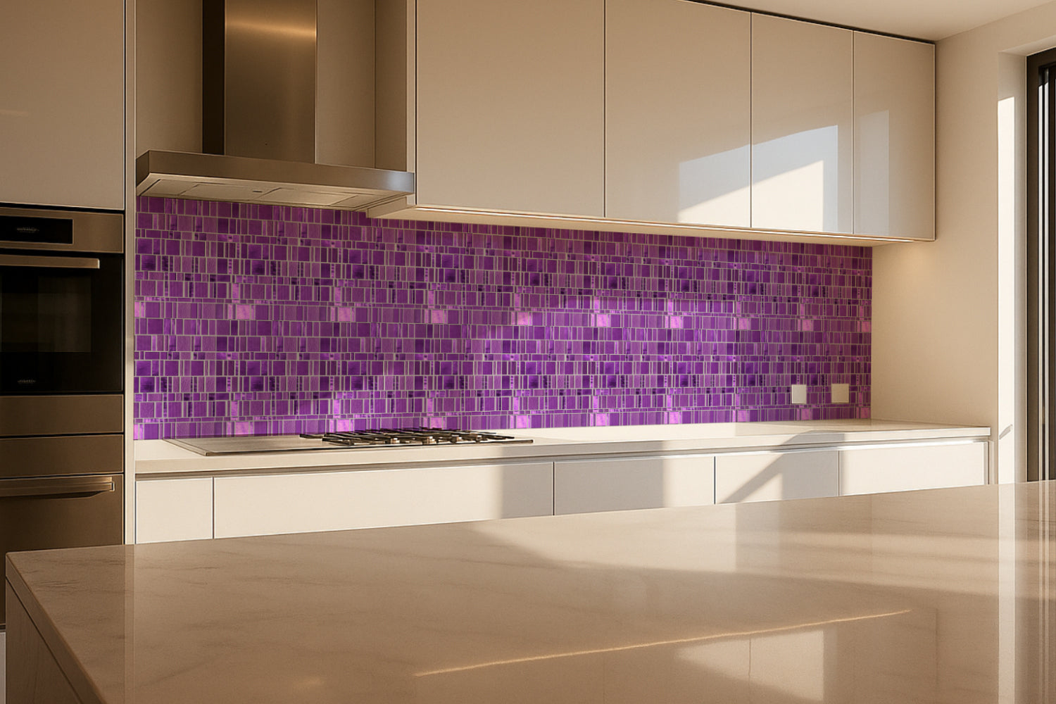 Küchenrückwand Fliesenoptik