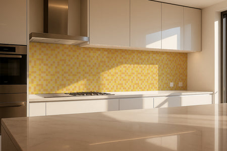 Küchenrückwand Fliesenoptik