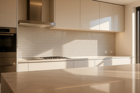 Küchenrückwand Fliesenoptik