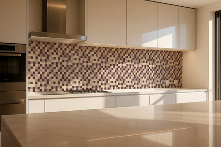 Küchenrückwand Fliesenoptik