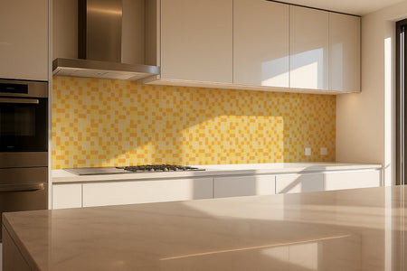 Küchenrückwand Fliesenoptik