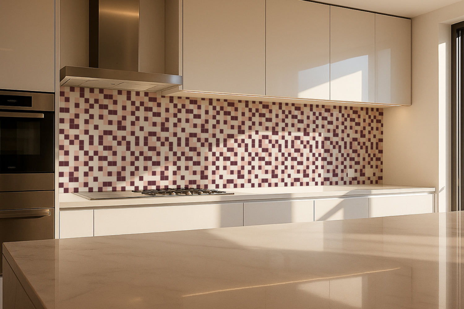 Küchenrückwand Fliesenoptik