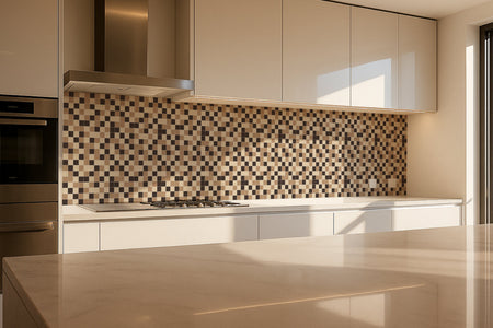 Küchenrückwand Fliesenoptik