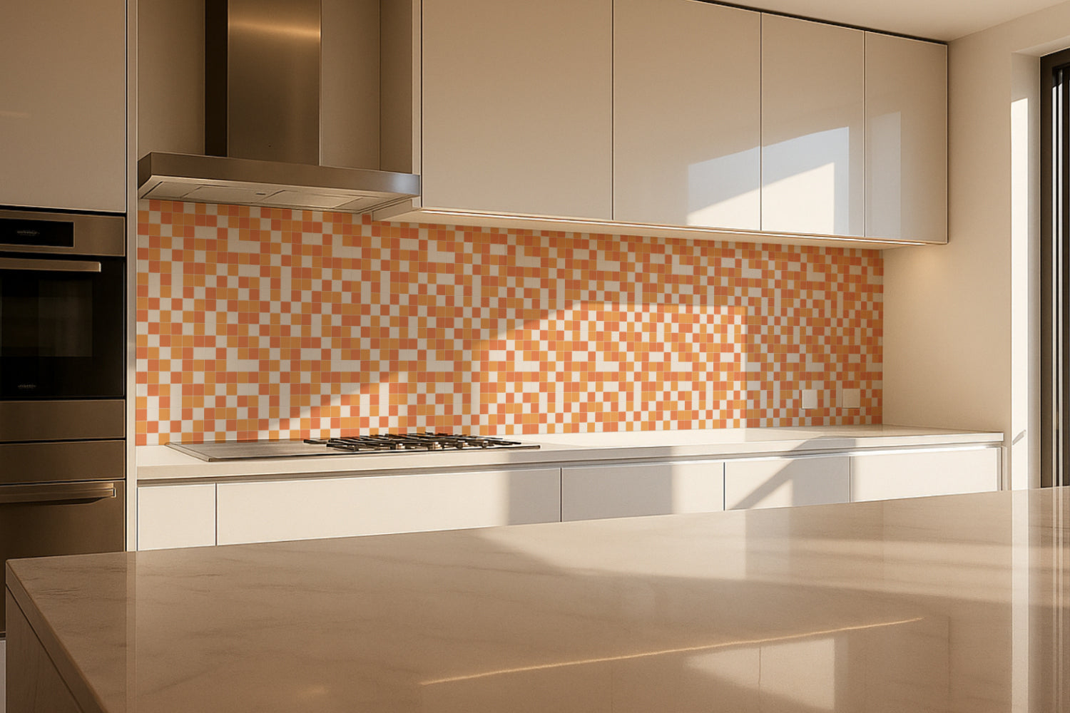 Küchenrückwand Fliesenoptik