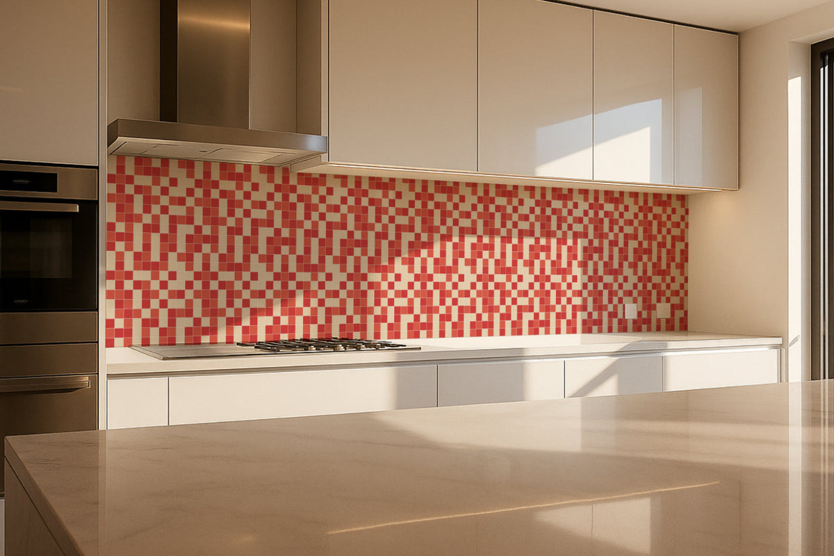 Küchenrückwand Fliesenoptik