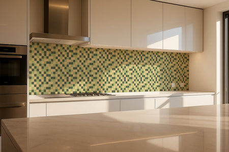 Küchenrückwand Fliesenoptik