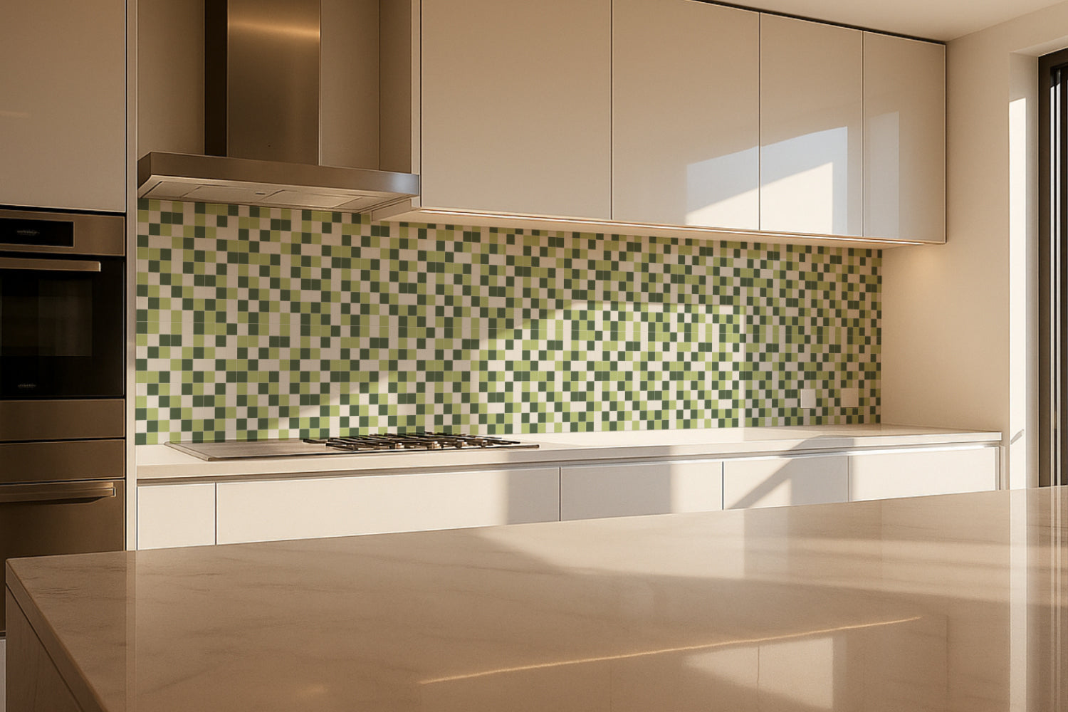 Küchenrückwand Fliesenoptik