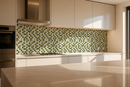 Küchenrückwand Fliesenoptik