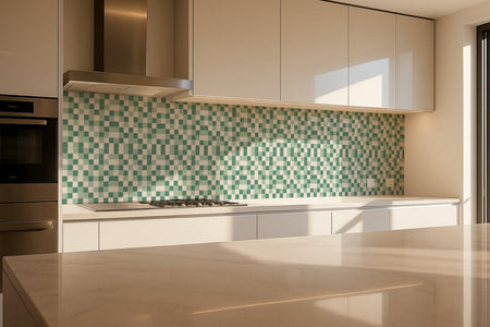 Küchenrückwand Fliesenoptik