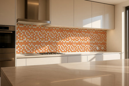 Küchenrückwand Fliesenoptik