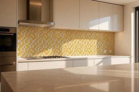 Küchenrückwand Fliesenoptik