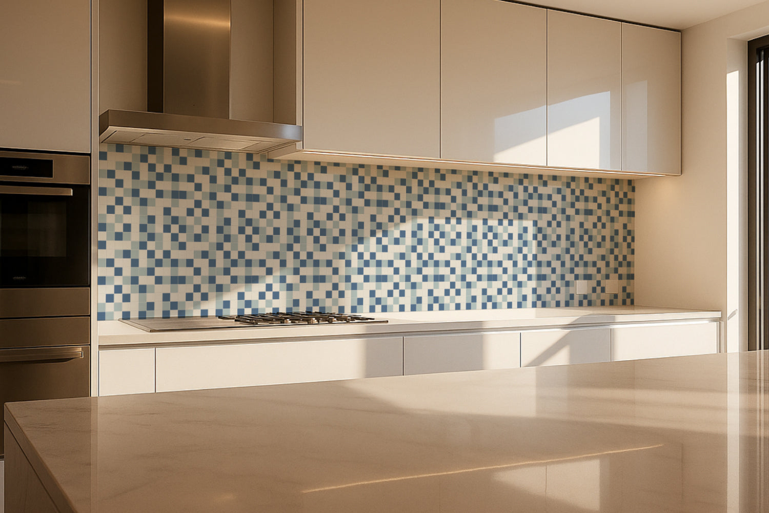 Küchenrückwand Fliesenoptik