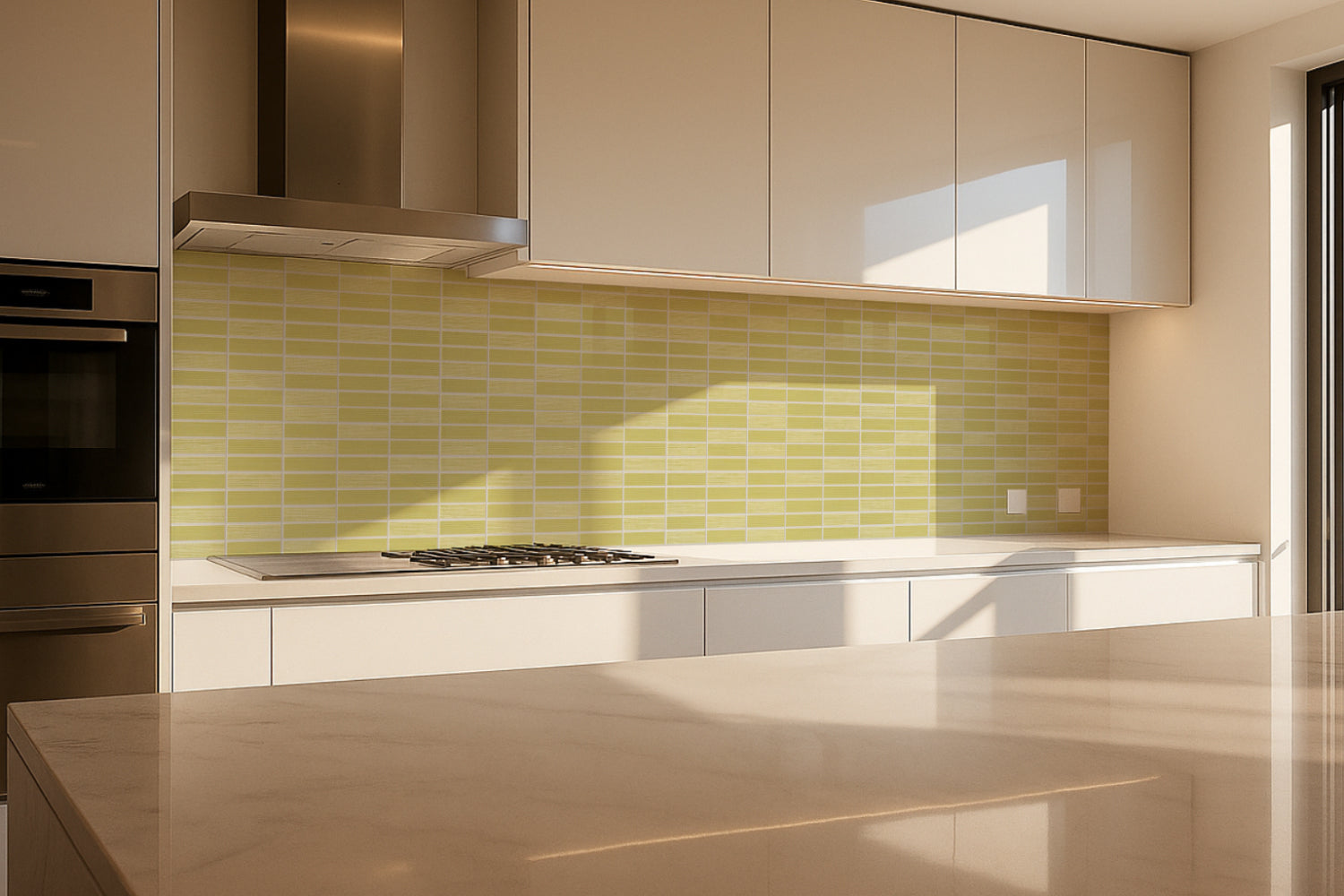 Küchenrückwand Fliesenoptik