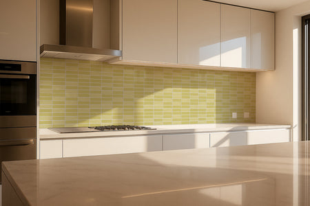 Küchenrückwand Fliesenoptik