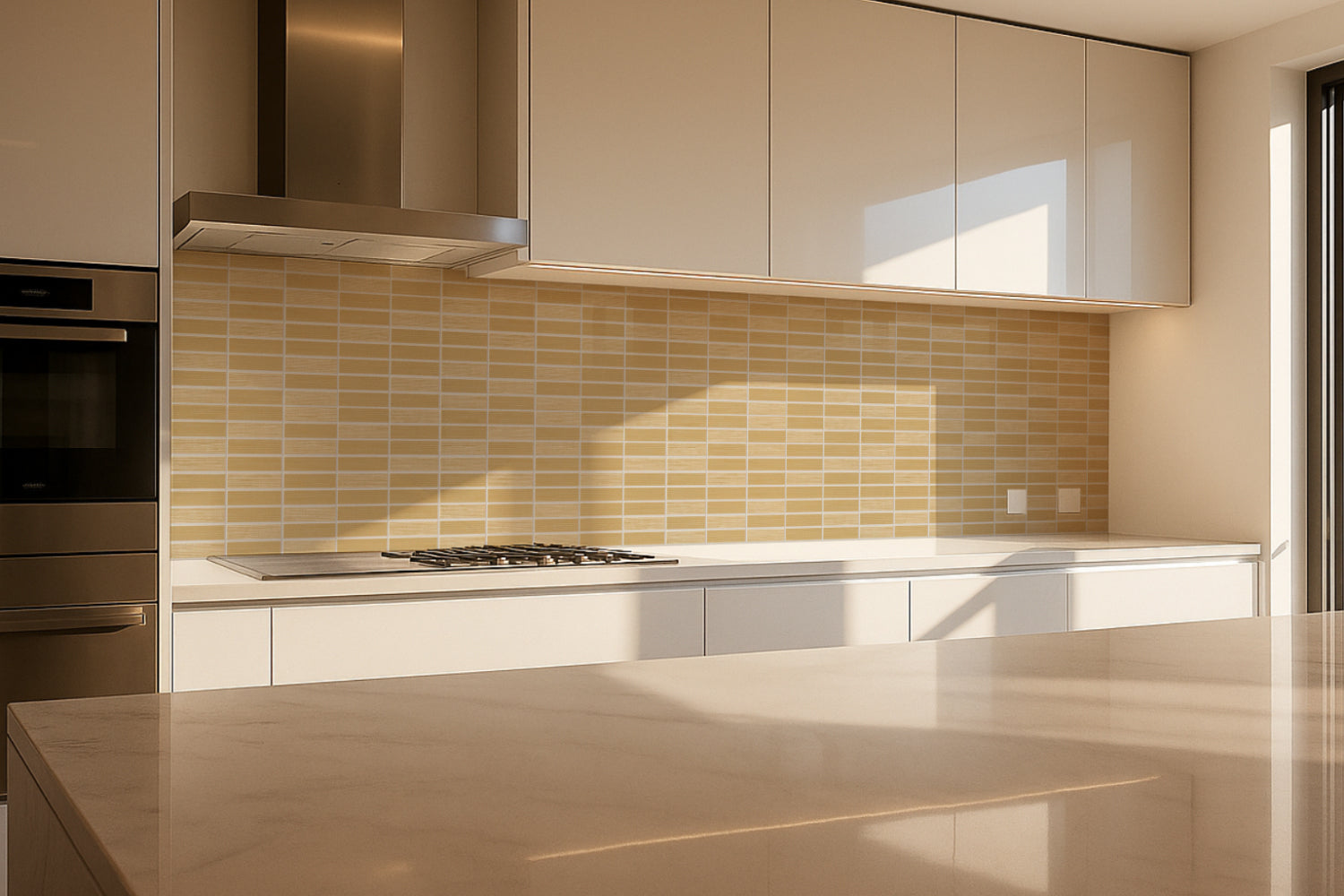 Küchenrückwand Fliesenoptik