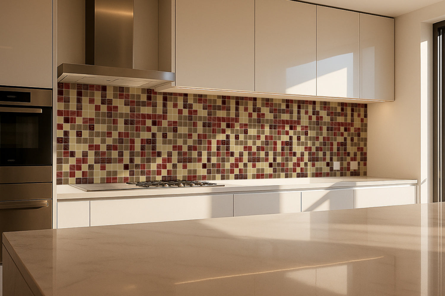 Küchenrückwand Fliesenoptik