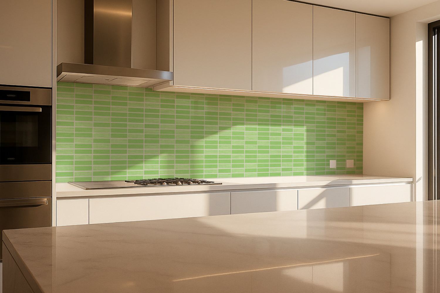 Küchenrückwand Fliesenoptik