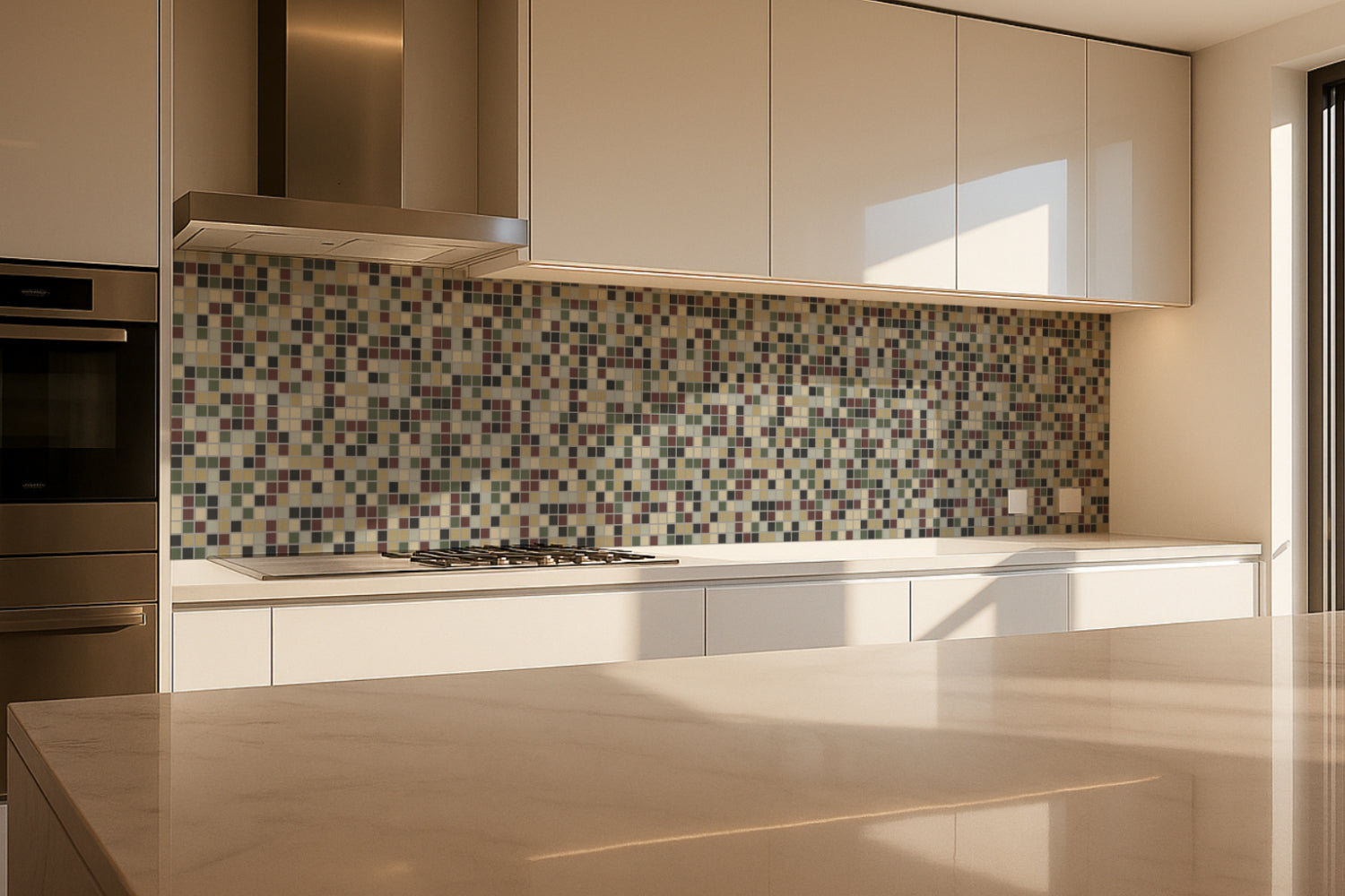 Küchenrückwand Fliesenoptik