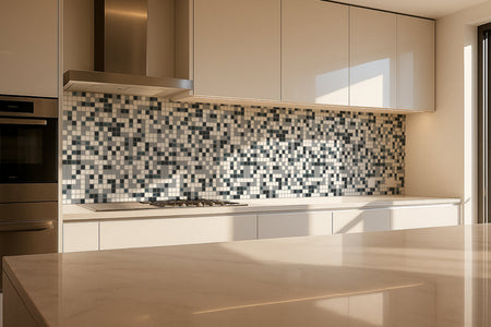 Küchenrückwand Fliesenoptik