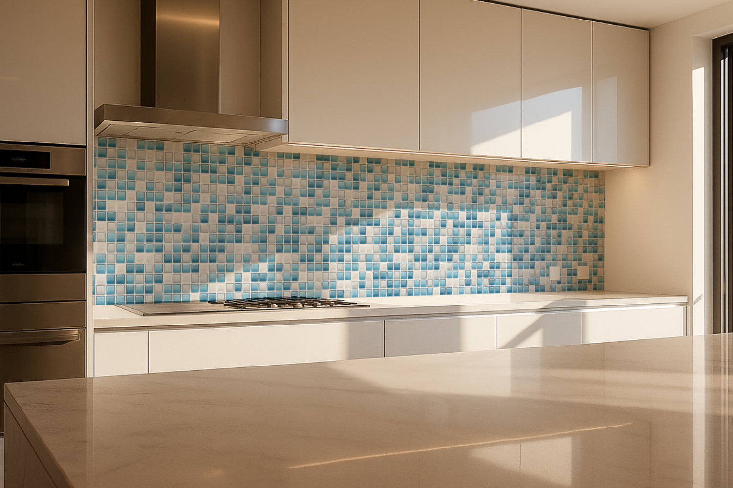 Küchenrückwand Fliesenoptik