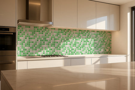 Küchenrückwand Fliesenoptik