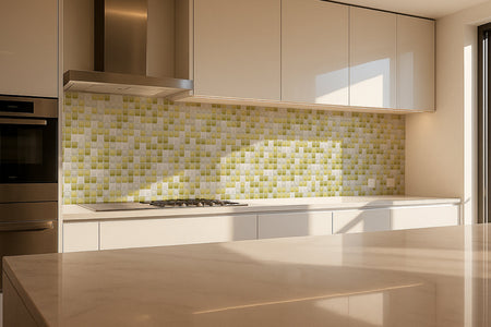 Küchenrückwand Fliesenoptik