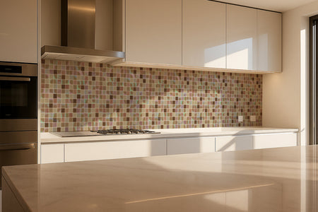 Küchenrückwand Fliesenoptik