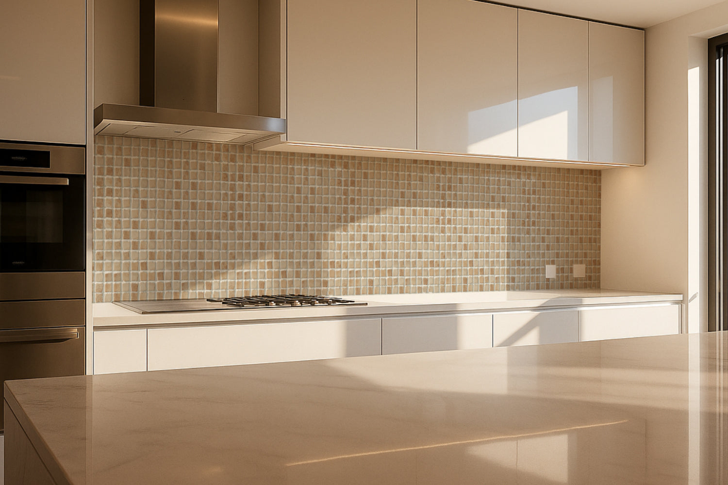 Küchenrückwand Fliesenoptik