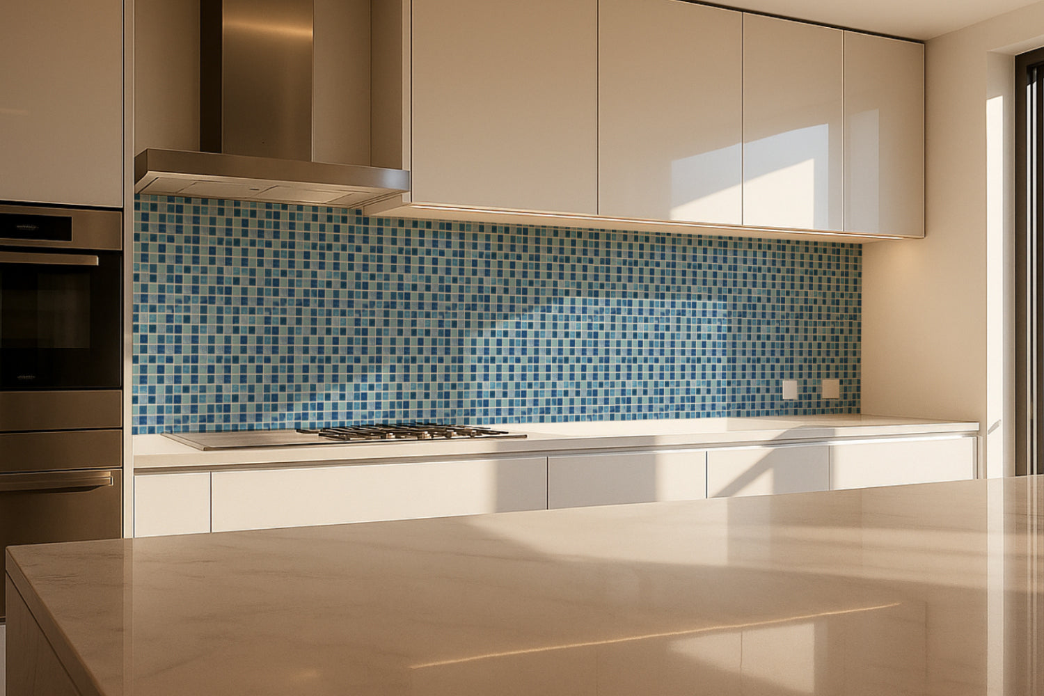 Küchenrückwand Fliesenoptik