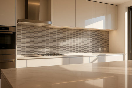 Küchenrückwand Fliesenoptik