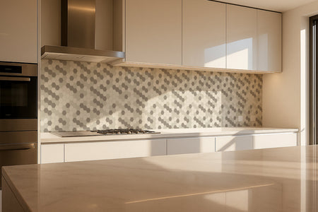 Küchenrückwand Fliesenoptik