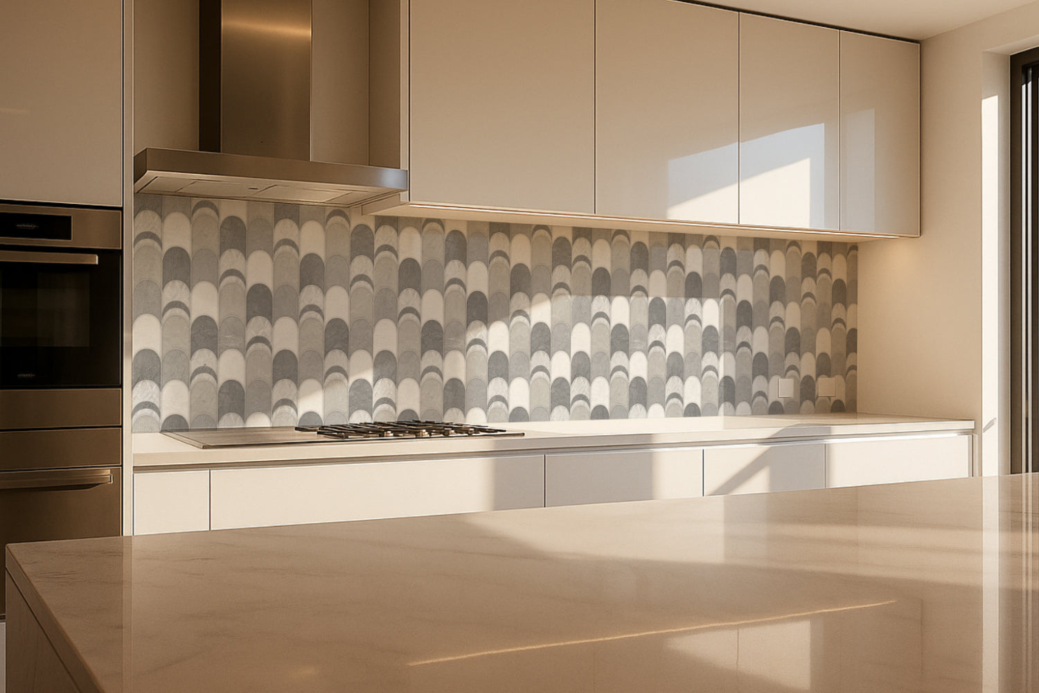 Küchenrückwand Fliesenoptik