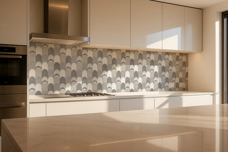 Küchenrückwand Fliesenoptik