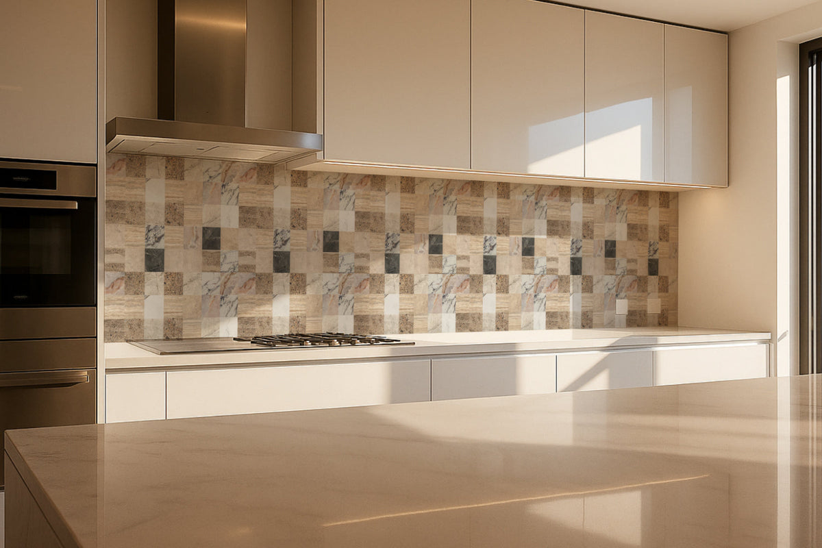 Küchenrückwand Fliesenoptik