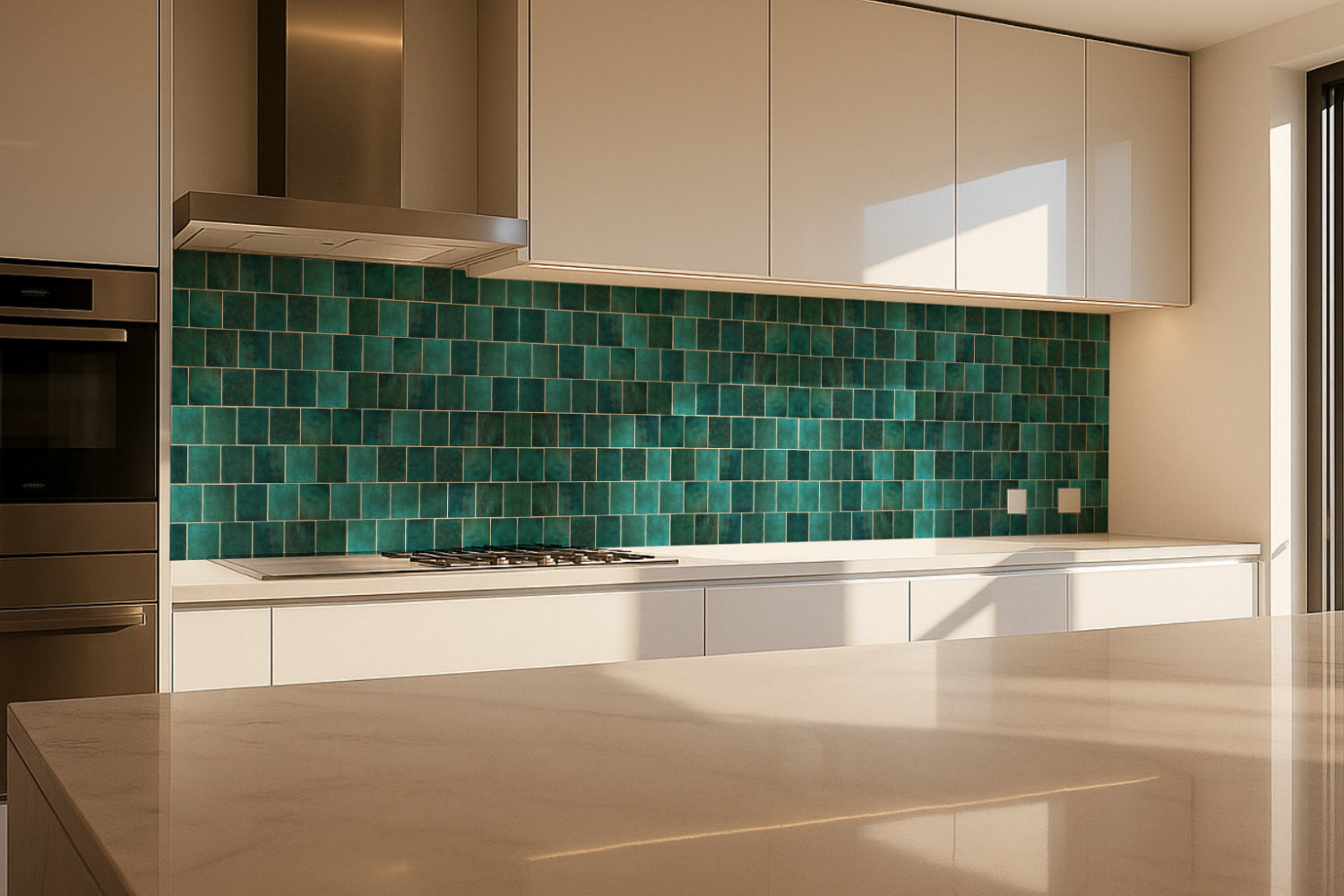 Küchenrückwand Fliesenoptik