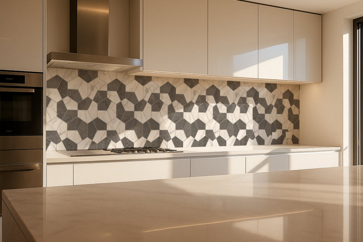 Küchenrückwand Fliesenoptik