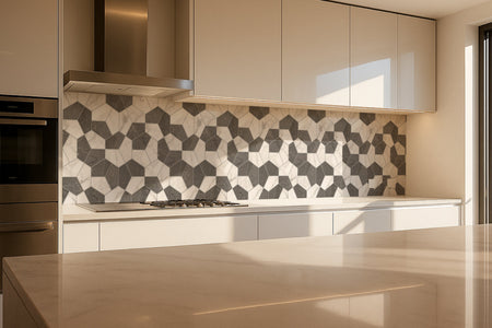 Küchenrückwand Fliesenoptik