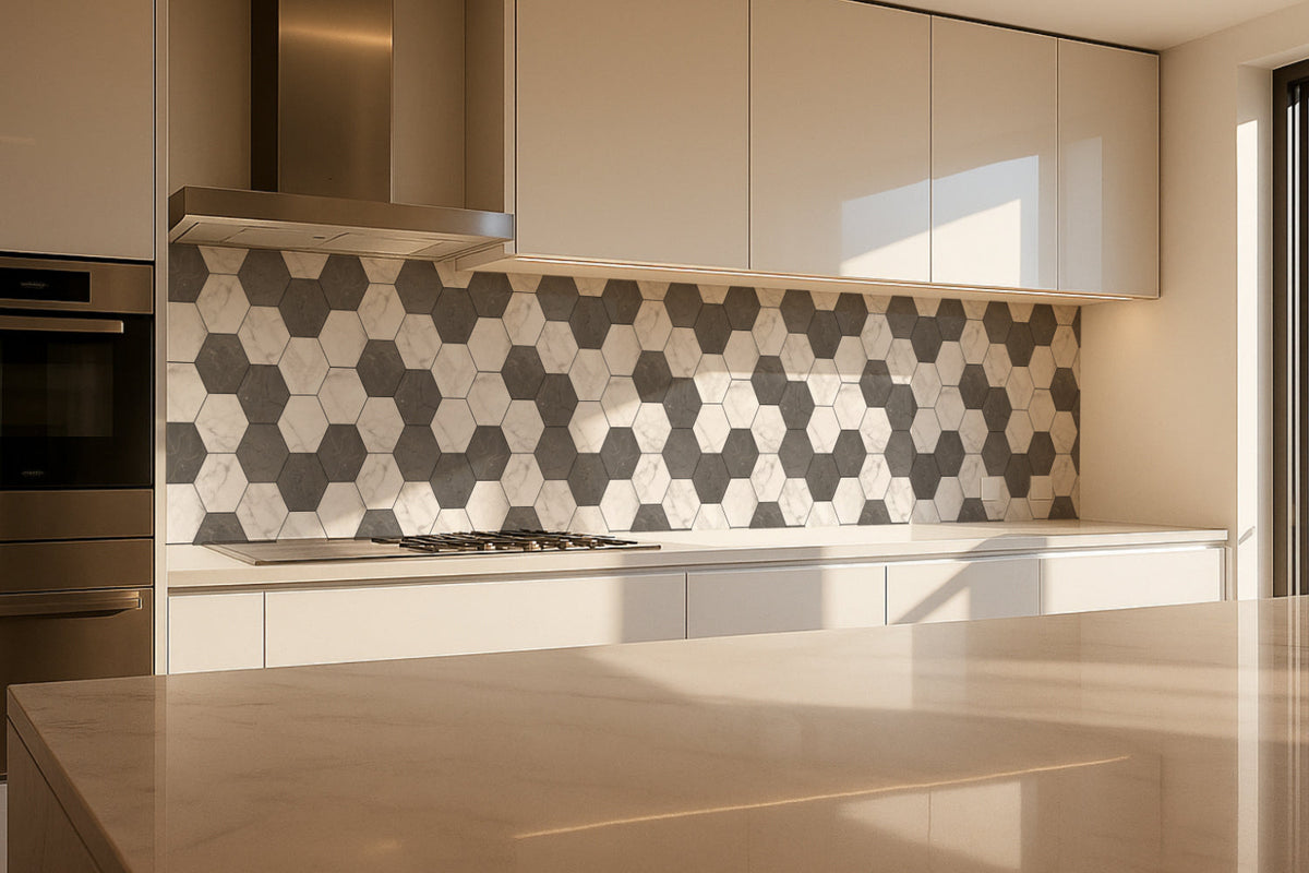 Küchenrückwand Fliesenoptik