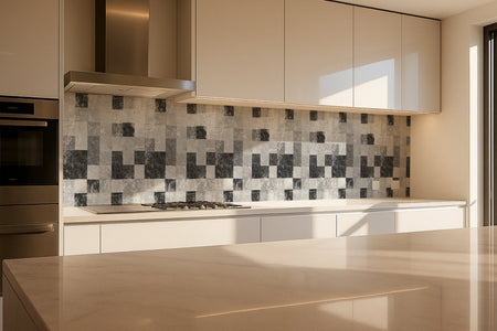 Küchenrückwand Fliesenoptik