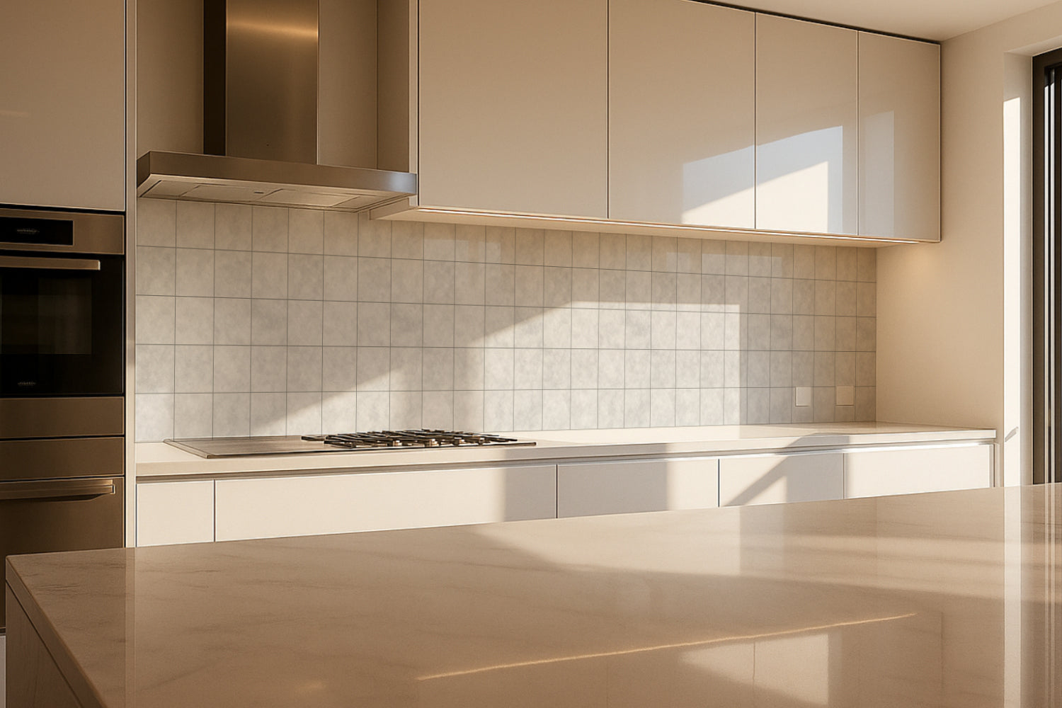 Küchenrückwand Fliesenoptik