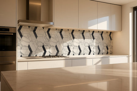 Küchenrückwand Fliesenoptik