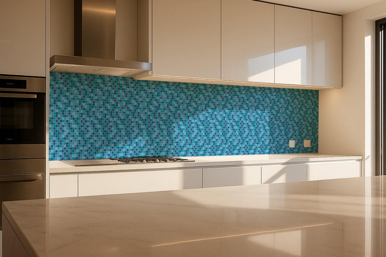 Küchenrückwand Fliesenoptik