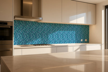 Küchenrückwand Fliesenoptik