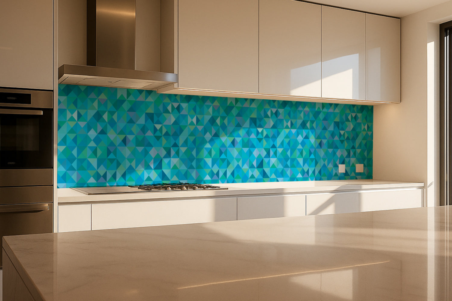 Küchenrückwand Fliesenoptik