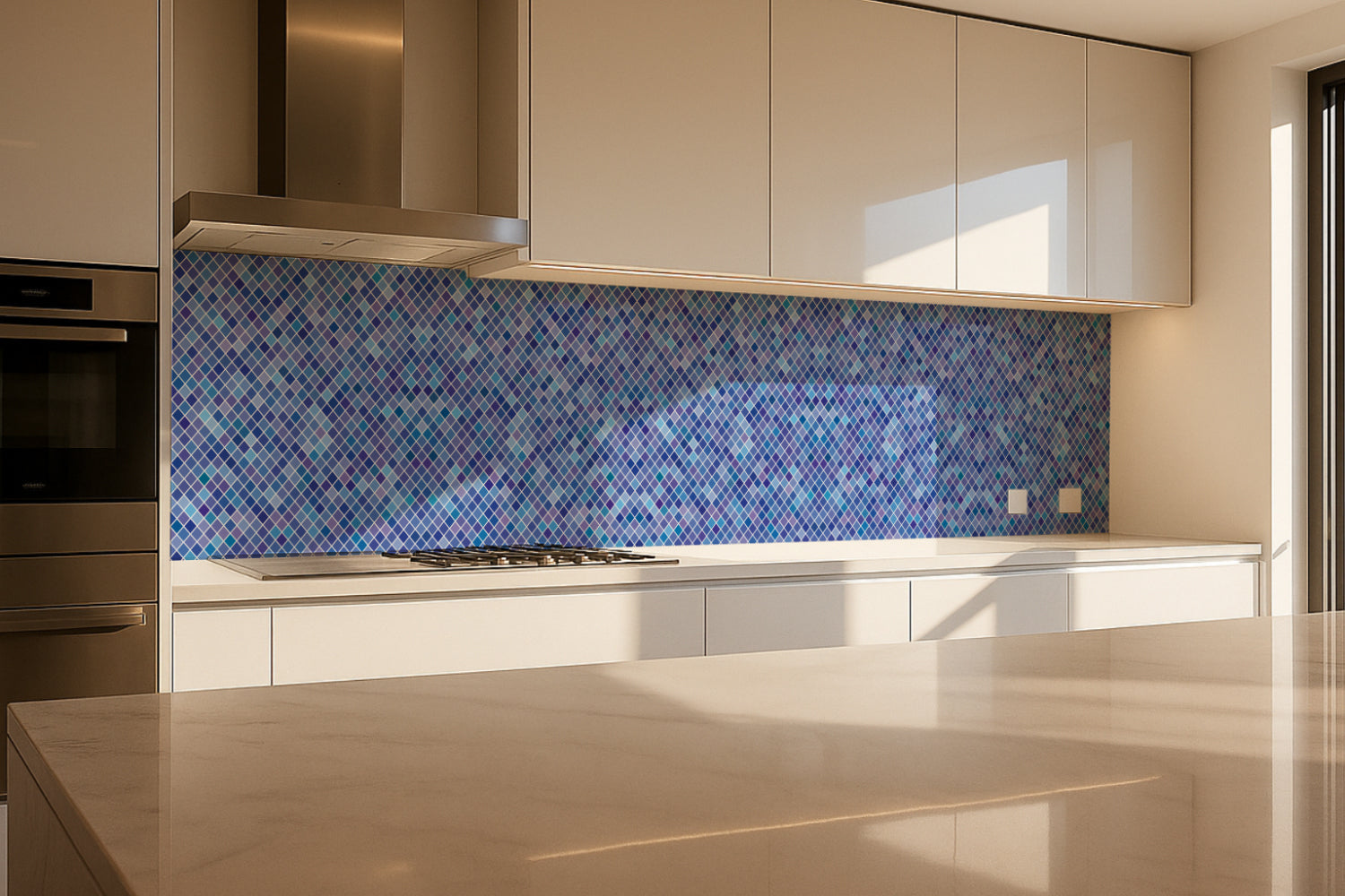 Küchenrückwand Fliesenoptik